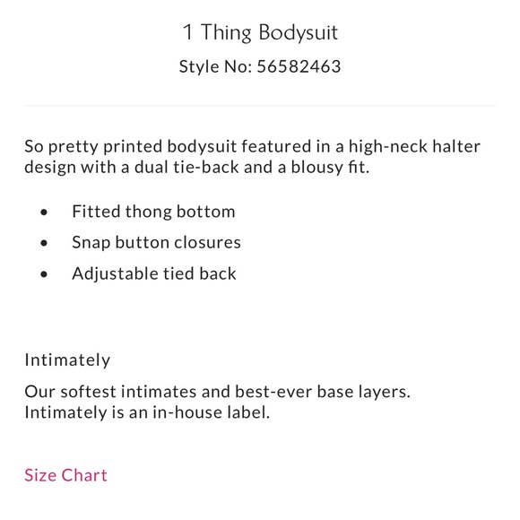 Free People 1 Thing Bodysuit - Picture 2 of 6